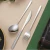 Import Stainless steel tableware set steak adult portable fork fork spoon Western food stirring spoon gold chopsticks coffee spoon from China