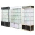 Import Standard and customized aluminium with led light glass display showcase from China