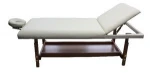 stationary wooden portable massage table without plug