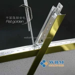 Steel drywall metal channesl profile for partition system