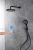 Import Stepon Concealed Portable Shower Brushed With Rainfall Shower Set digital shower control from China