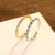Import Sterling Silver 925 Eternity Ring Engagement Wedding Band With Clear Gemstone Zircon Stackable Ring for Women from China