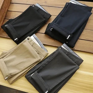 Stock High Quality Casual All Season New Man Chino Pants