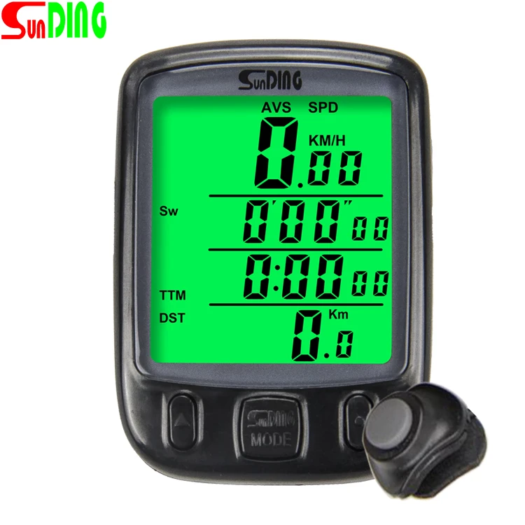 Sunding SD 563B Rechargeable Wireless Odometer Rainproof Cycling MTB Speed Meter Bicycle Computer