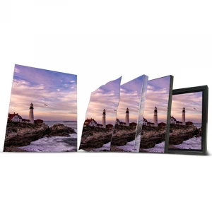 Sunmeta Hot Sale Blank Sublimation Aluminium Sheets Metal Sheet Photo Frame With Sublimation Coating
