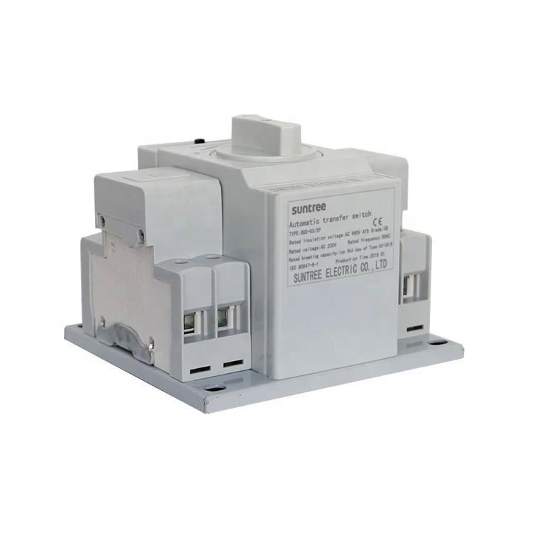 Suntree 32 Amp AC Automatic Transfer Switch single phase power distribution equipment