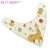 Import Super Soft Fleece Cotton Bibs OEM Printed Pattern Baby Bibs from China