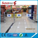 Supermarket Pedestrian swing barrier gate for entrance control