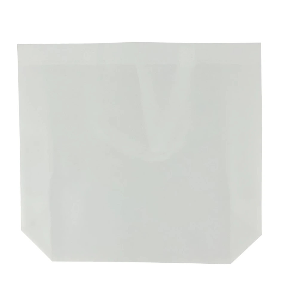 Supermarket Promotional Bulk Plain Reusable Pp Non Woven Cloth Carrying Bags