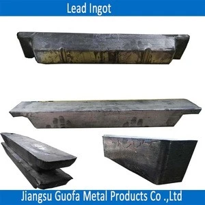 Supply PbSb0.5 PbSb2.0 Antimony Lead Ingot Used For Cable Sheathing