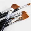 supplying high quality Bristle Art brush, Angular headed Art brush, angular painting brushes