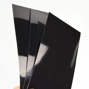 Suzhou Ocan Polymer Black 0.3mm Thick PVC Sheet For Cooling Tower Filling Materials
