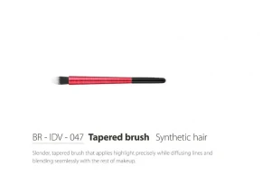 Tapered Brush Synthetic Hair Cosmetic Brush