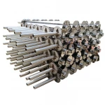 textile machinery part  for hank yarn dyeing machine stainless steel dyeing bobbin spray dye pipe