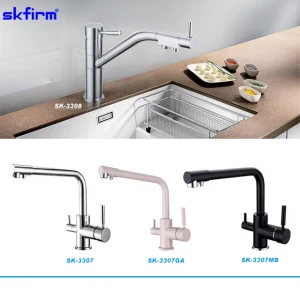 Three way filter/hot & cold/RV/reverse osmosis kitchen faucet Dispensador de agua kitchen faucet robinet