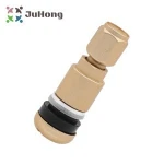 Titanium Gold Anodized MS525AL Aluminum Tire Valve Hex Cap Fits Most Cars Standard Rim Hole Tire Repair Tools