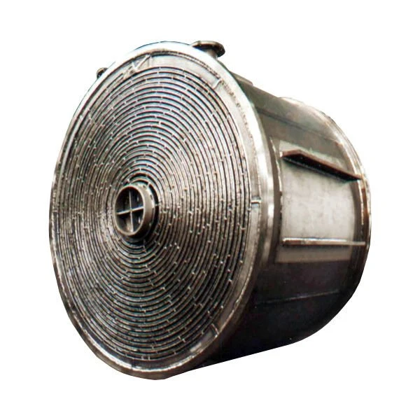 Titanium & Nickel Spiral Sheet Tube Heat Exchanger