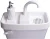 Import toilet and sink combo for small bathroom Sink Twice from USA