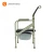 Import Toilet seat Cheap Price Folding Bathroom Manual steel Commode Chair from China