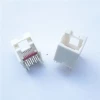 Top Entry PCB Jack 45 degree for pcb jack &amp; Other Entry 8p8c RJ45 connector With LED