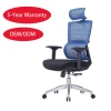 Top Fashion Mesh Chair4d Adjustable Controls Lumbar Support Pillow Tilt Mechanism Low Price Zero Gravity Office Chair