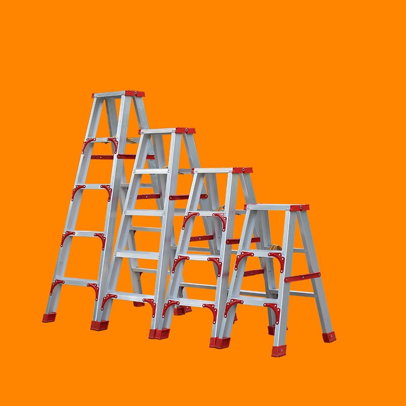 Top Quality Double Side Aluminium Alloy folding step ladder