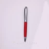 Top Quality PU Leather Gift Metal Ball Pen Promotional Customized Logo Roller Pen