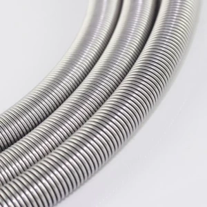 Top Quality Silver Stainless Steel Leakproof Tube Shower Hose