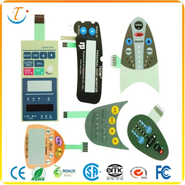 Touch Panel Push Button Switch Membrane Manufacturer