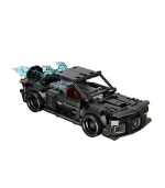 Transform Classic Black Robot Car Model Construction Bricks Bat RC Transformation Toys Building Blocks Sets For Kids