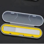 Transparent Nano Glass Nail File Professional Sanding Polishing Glass Cleanable Shiny Grinding Buffer Nail Art Manicure Tool