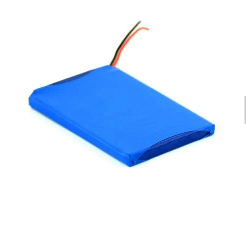 ultra thin lithium polymer battery 7.4v 3000mah built in BMS li polymer battery pack