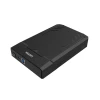 Unitek Black USB3.1 to SATA6G 2.5 inch 3.5 inch Hard Disk Enclosure With 12V 2A Power Adaptor