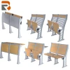 University school classroom Aluminium Alloy legs desk and chair XY-916