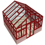 used aluminium sunroom glass aluminum awing window panels