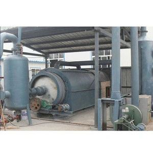 used tire recycling machine make diesel carbon black and steel