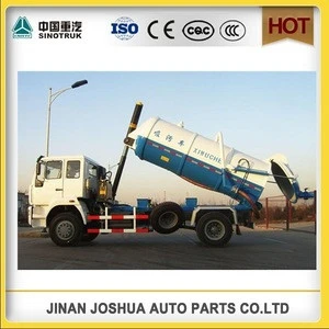 Vacuum Sewage Suction Truck  sewage truck / vacuum tanker (HOWO,Dongfeng, Foton,JAC,FAW Tom King:86-15271357675 manufacturer