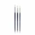 Import Vonira Luxury Natural White Goat Hair Medium Crease Eye Shadow Blending Brush With Silver Copper Wooden Handle from China