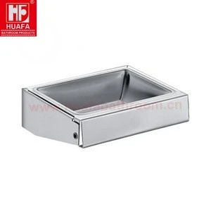 Wall Mounted Stainless Steel Flexible Soap Dish / Ashtray