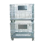 Warehouse Metal Steel Wire Mesh Storage Cage Container
