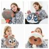 washable Dismounting washable usb battery cartoon plush bag New Arrivals Winter Warm usb heating element With Soft Plush cover