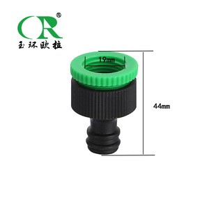 water hose tap adapter 1/2&#39;&#39; 3/4&#39;&#39; plastic water tap connectors garden hose connector pipe abs fittings