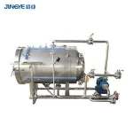 Water Immersion Sterilization Machine Food Rotary Sterilizer