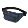 Waterproof Multiple Storage Men Fanny Pack Travel Weekends Waist Bag Lightweight Messenger Chest Bag