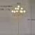 Import Wedding Iron Art Electroplated Gold Multi Head Crystal Roadlight Vertical T-Table Decorative Light from China