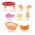 Import Weiqitonghua Children Pretend Play Plastic ABS Food Toy Stainless Steel Cookware Kid Kitchen Toy Set For Girl from China