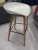 Import White color high PP bar stool wood bar chair furniture bar stool chair from China