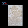 white marble flower relief carving
