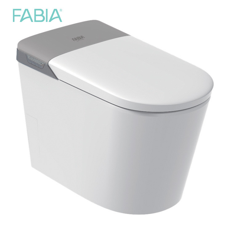 Buy White One Piece Automatic Sanitary Ware Bathroom Auto Sensor Flush ...