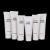 White PE Plastic Cosmetic Printingtube with Flip Top Cover Plastic Packaging